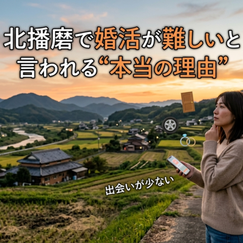 小野市・加東市・西脇市で「出会いが少ない」と感じる理由