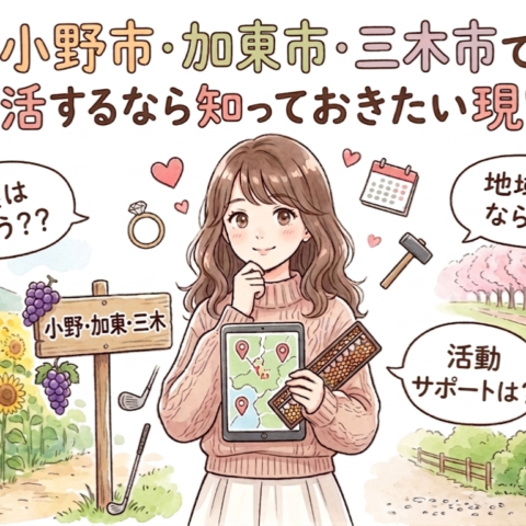小野市・加東市・三木市で婚活するなら知っておきたい現実✨